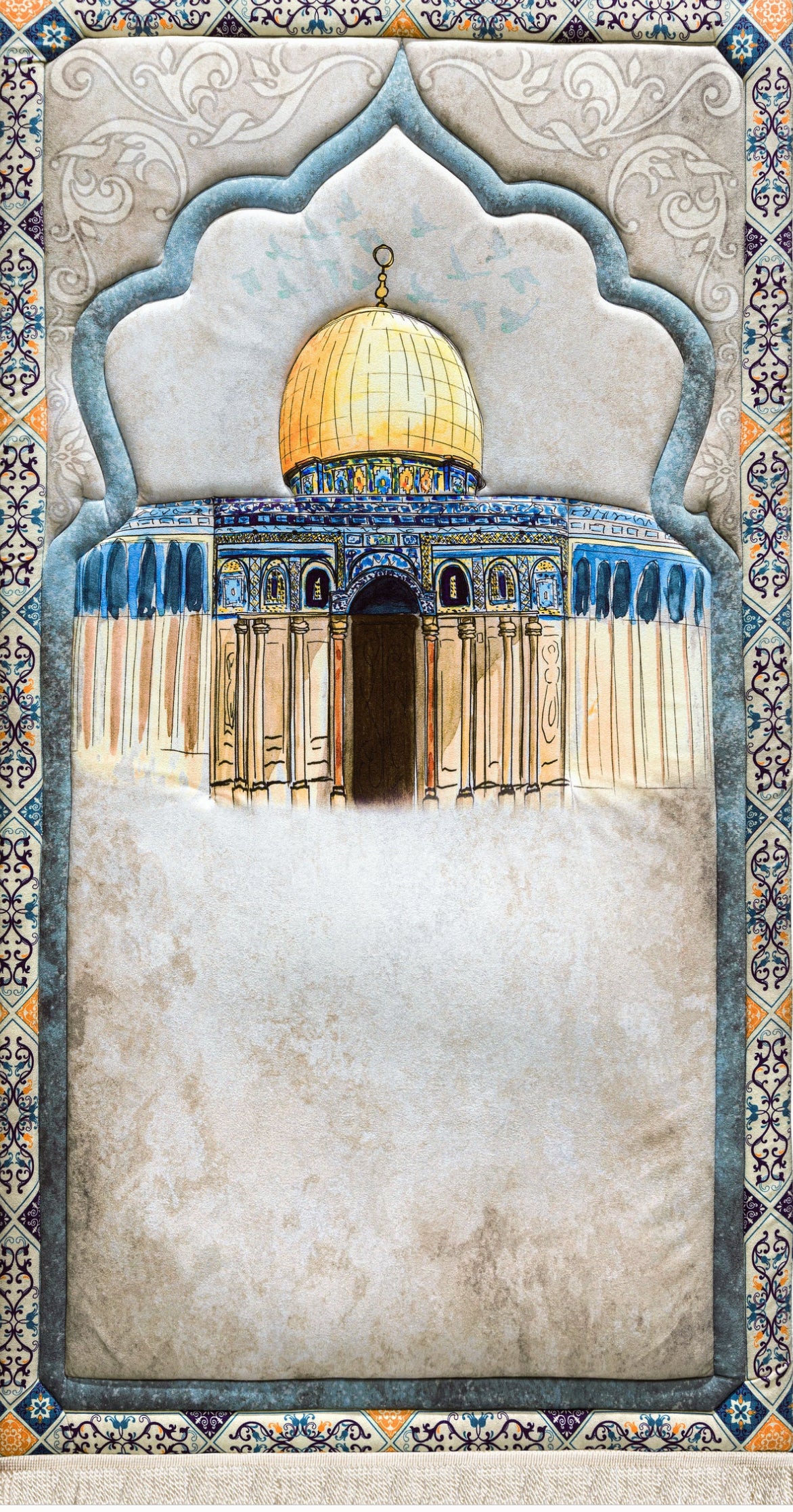 Dome of the Rock Premium Prayer Mat